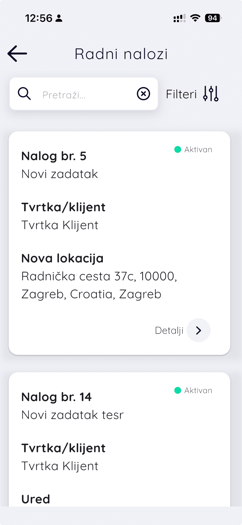 Taskado — mobilna aplikacija